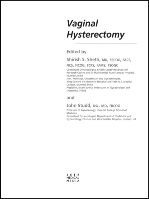 Vaginal Hysterectomy