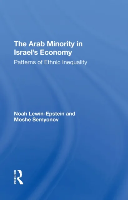 Arab Minority In Israel's Economy