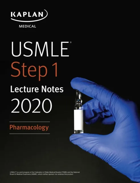 USMLE Step 1 Lecture Notes 2020: Pharmacology