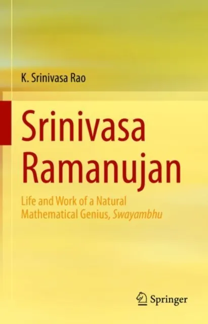 Srinivasa Ramanujan