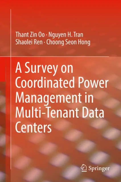 Survey on Coordinated Power Management in Multi-Tenant Data Centers