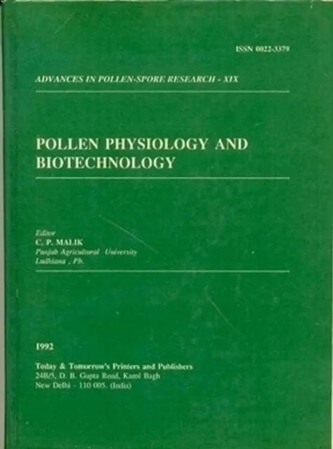 Advances in Pollen-Spore Research: Pollen Physiology and Biotechnology