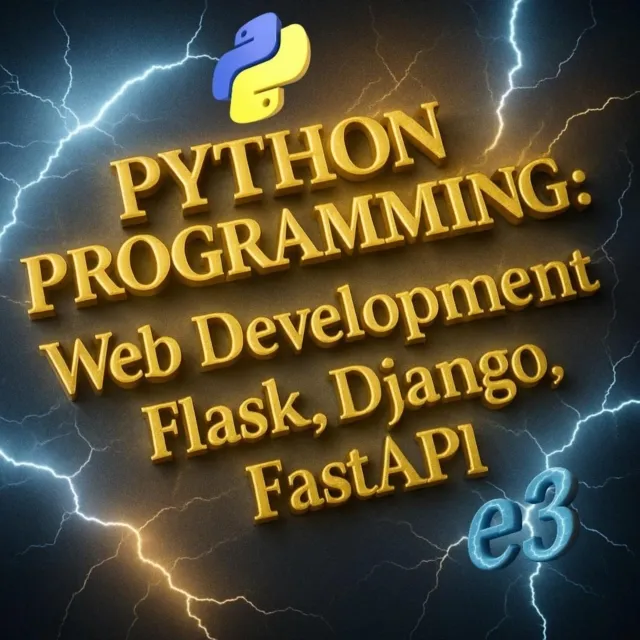 Python Programming : Web Development, Flask, Django, FastAPI