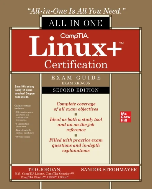 CompTIA Linux+ Certification All-in-One Exam Guide, Second Edition (Exam XK0-005)