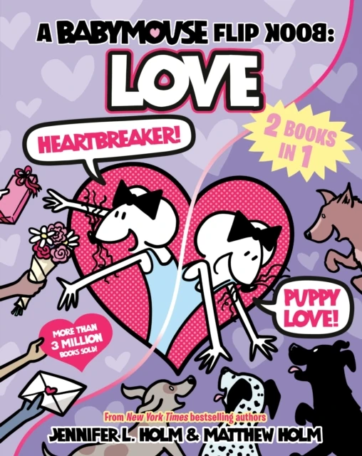 Babymouse Flip Book: LOVE (Heartbreaker + Puppy Love)