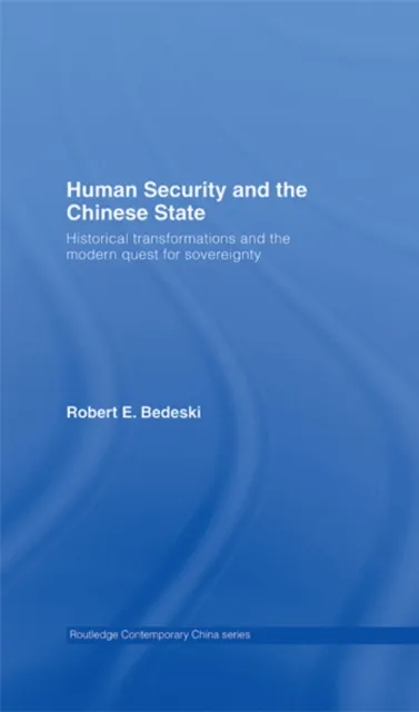 Human Security and the Chinese State