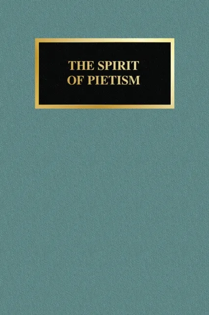 Spirit Of Pietism