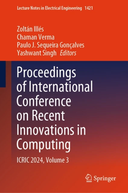 Proceedings of International Conference on Recent Innovations in Computing
