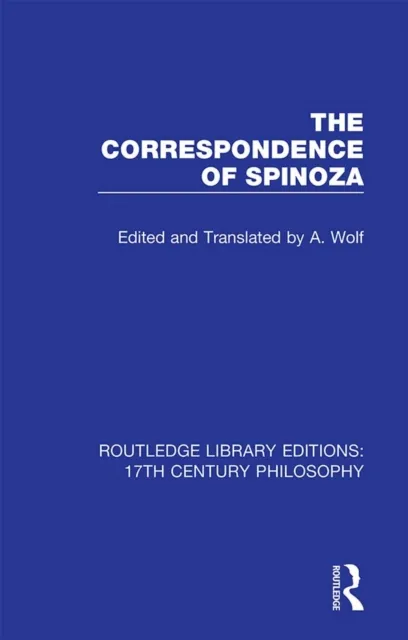 Correspondence of Spinoza