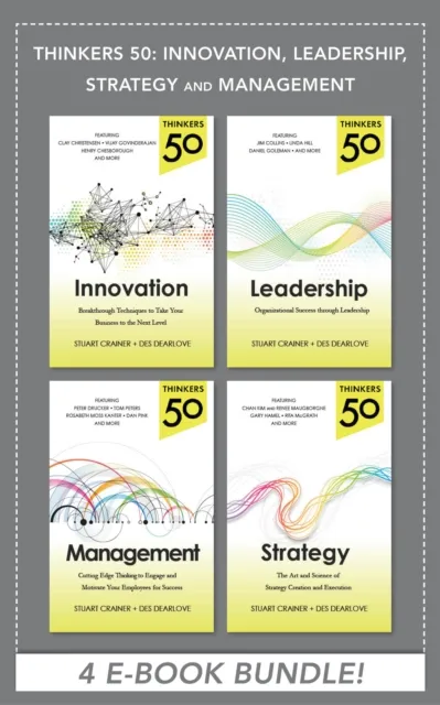 Thinkers 50: Innovation, Leadership, Management and Strategy (EBOOK BUNDLE)