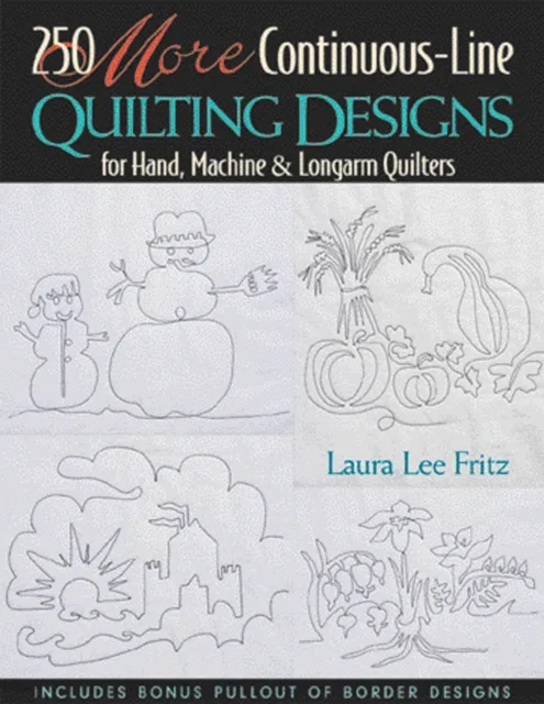 250 More Continuous Line Quilting Designs