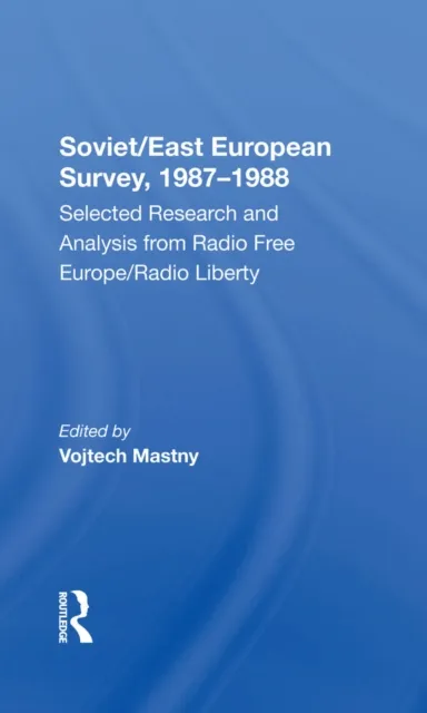 Soviet/East European Survey, 1987-1988