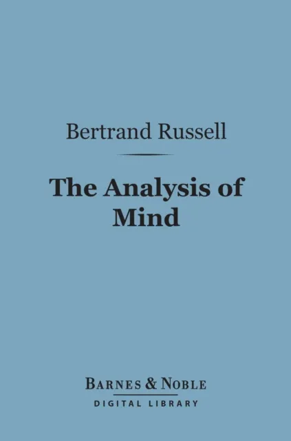 Analysis of Mind (Barnes & Noble Digital Library)