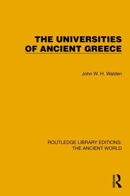Universities of Ancient Greece