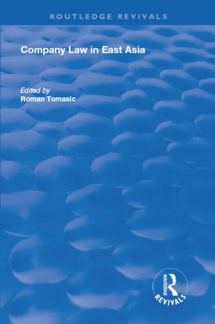 Company Law in East Asia