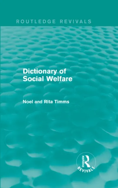 Dictionary of Social Welfare