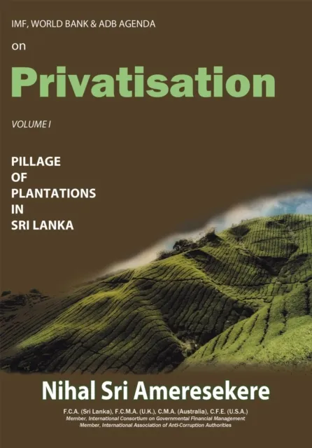 Imf, World Bank & Adb Agenda on Privatisation