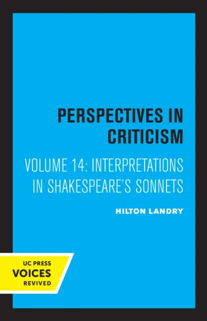 Interpretations in Shakespeare's Sonnets