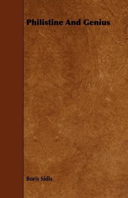 Philistine and Genius