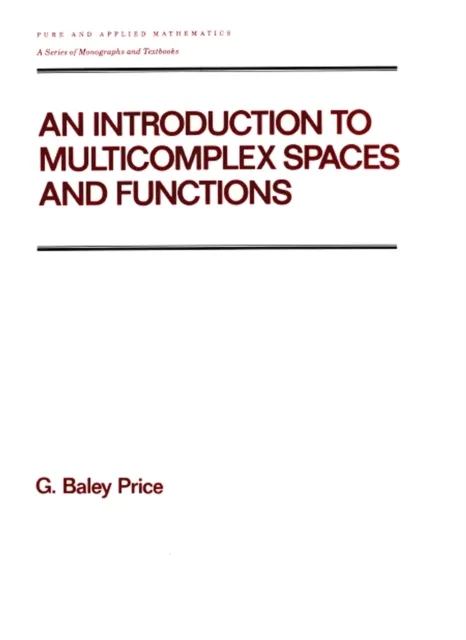 Introduction to Multicomplex SPates and Functions