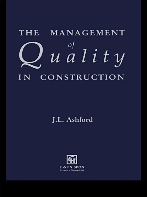 Management of Quality in Construction