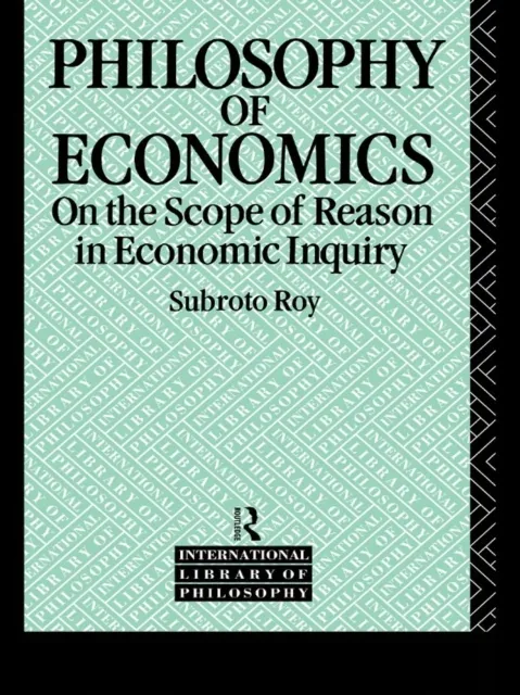 Philosophy of Economics