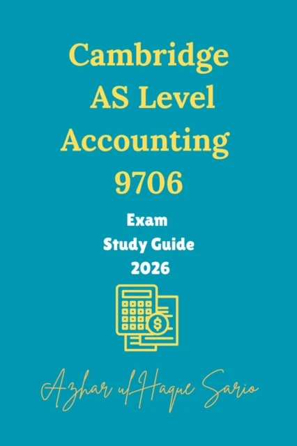 Cambridge AS Level Accounting 9706