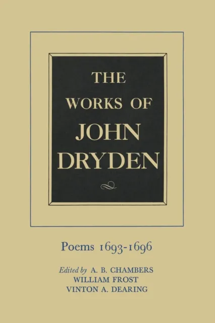 Works of John Dryden, Volume IV