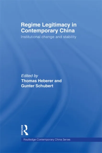 Regime Legitimacy in Contemporary China
