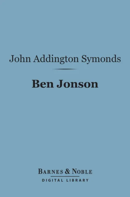 Ben Jonson (Barnes & Noble Digital Library)