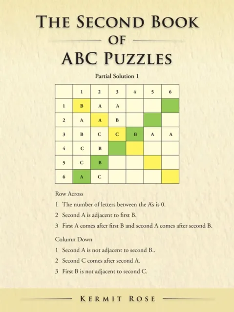 Second Book of Abc Puzzles