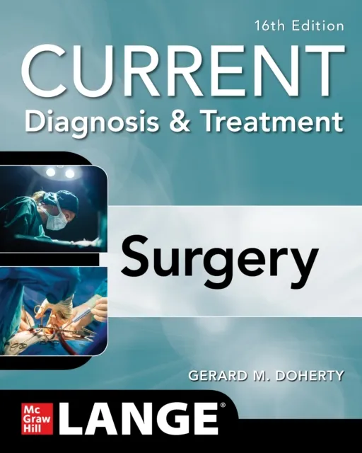 CURRENT Diagnosis and Treatment Surgery, 16th Edition