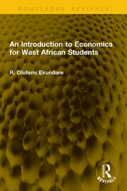 Introduction to Economics for West African Students