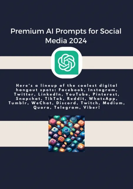 premium A.i prompts for social media 2024 Ready to use