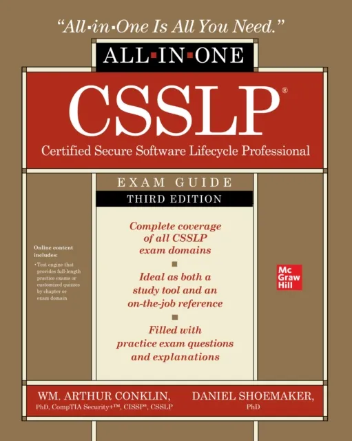 CSSLP Certified Secure Software Lifecycle Professional All-in-One Exam Guide, Third Edition