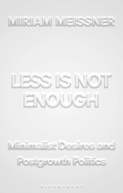 Less Is Not Enough