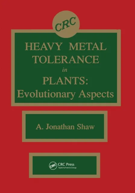 Heavy Metal Tolerance in Plants