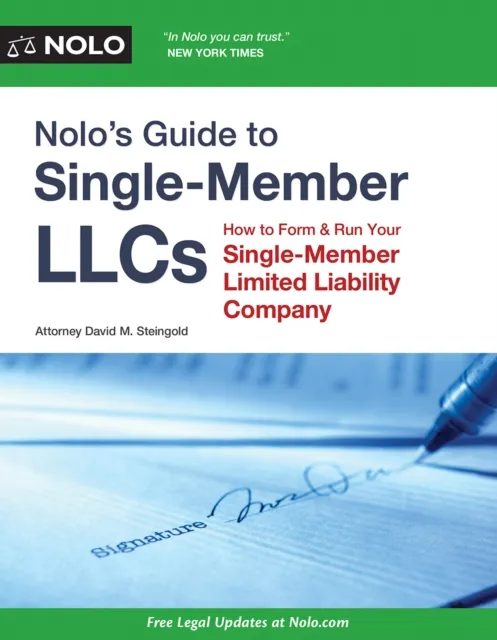 Nolo's Guide to Single-Member LLCs