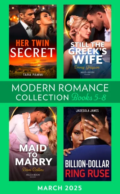 Modern Romance March 2025 Books 5-8