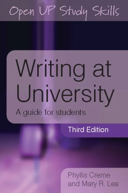 Writing at University: a Guide for Students