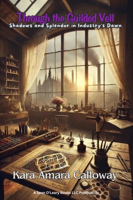 Through the Guilded Veil: Shadows and Splendor in Industry's Dawn