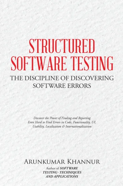 Structured Software Testing