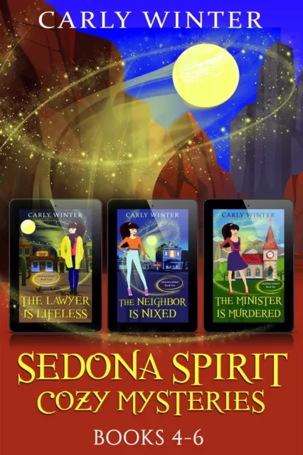 Sedona Spirit Cozy Mysteries: Books 4-6
