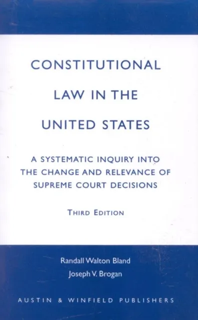 Constitutional Law in the United States
