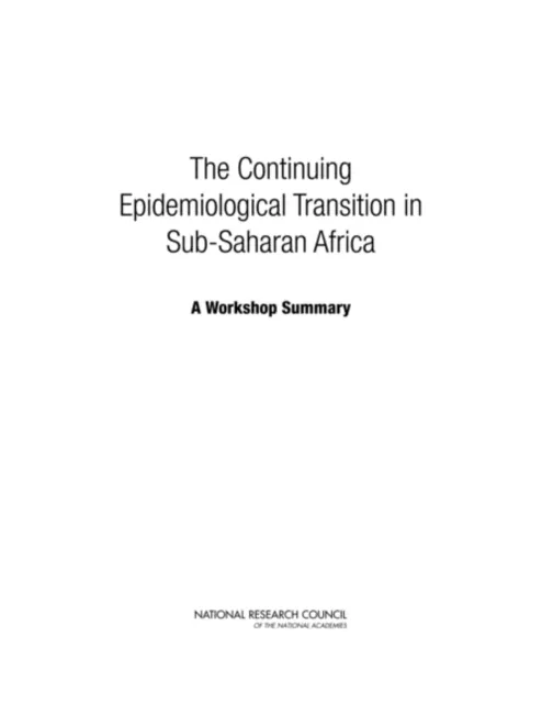 Continuing Epidemiological Transition in Sub-Saharan Africa