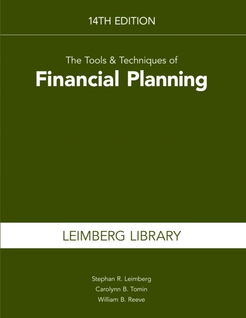 Tools & Techniques of Financial Planning, 14th Edition