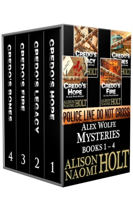 Alex Wolfe Mysteries Books 1-4