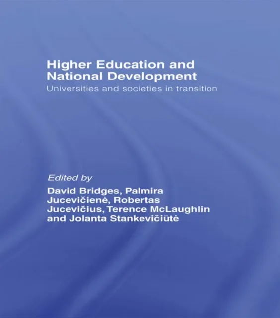 Higher Education and National Development