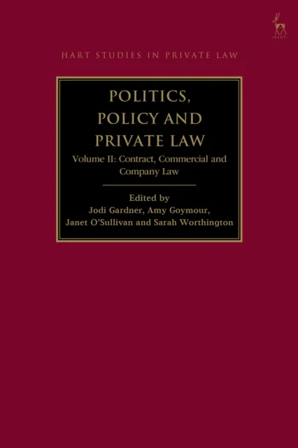 Politics, Policy and Private Law