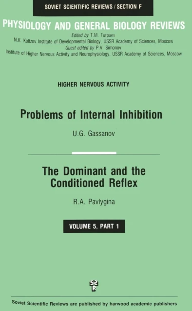 Problems of Internal Inhibition